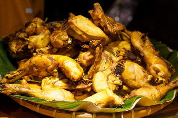 Traditional Indonesian dish, captured on April 8, 2025. Rich in spices and flavor, made with fresh local ingredients, showcasing the essence of Indonesia’s culinary heritage