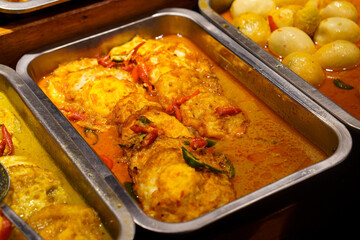 Traditional Indonesian dish, captured on April 8, 2025. Rich in spices and flavor, made with fresh local ingredients, showcasing the essence of Indonesia’s culinary heritage