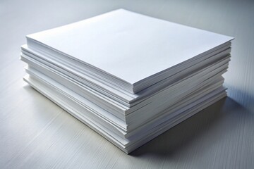 Blank Cover Of Magazine, Book, Booklet, Brochure Template  generative ai