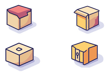 Obraz premium set of cubes