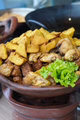 Assorted Indonesian fried snacks, captured on April 8, 2025. Crispy and golden-brown, these savory treats are perfect for a quick bite or iftar delight
