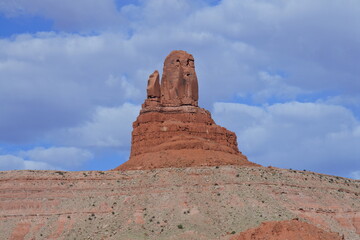 Der Owl Rock im Monument Valley