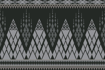 seamless knitted pattern