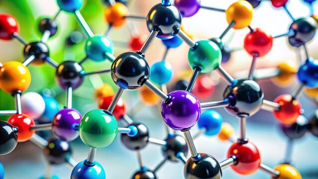 Miniature Carbon Tetrafluoride Molecule: Tilt-Shift Chemical Compound