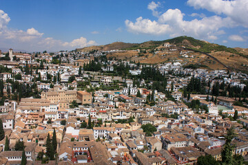 Fototapeta premium Viaje de texturas a Granada, España en 2013