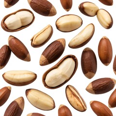 Obraz premium Floating Brazil Nuts