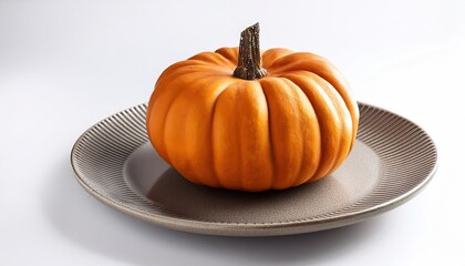 Pumpkin on a white background