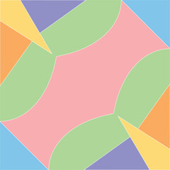 Geometric Cement Tile Vector Seamless Pattern Digital Paper – Vintage Mosaic Inspired Tiling Design for Backgrounds, Textiles, Scrapbooking, and Interior Decor