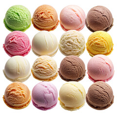 Fototapeta premium colorful ice cream