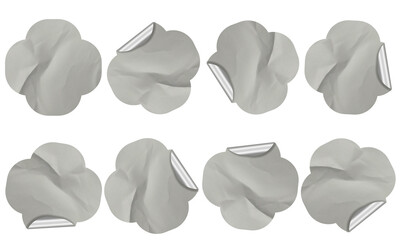 Smooth Blank Sticker Texture Set for Product Labels