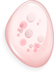 Pink Drop of Cosmetic