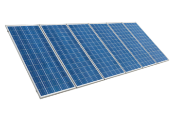 Solar panels provide renewable energy solutions for sustainable living