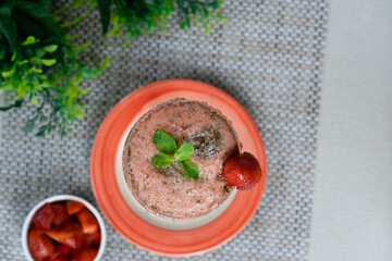 strawberry mint mojito delicious and refreshing