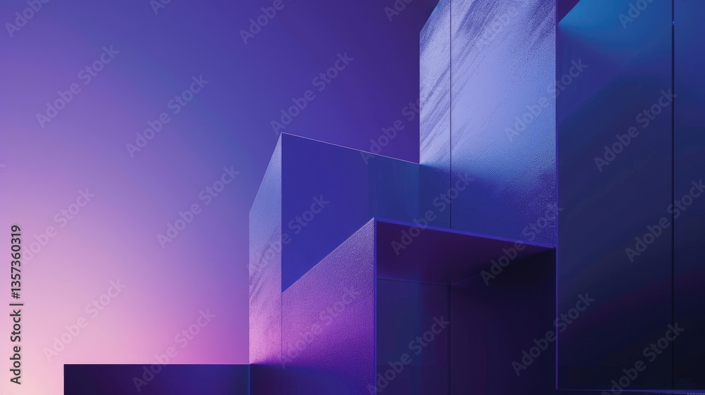 Poster futuristic cityscape with neon lights and digital grid elements. sci-fi cyberpunk concept. digital a