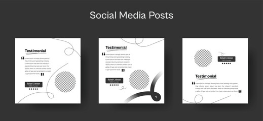 Customer feedback, testimonial, social media post 