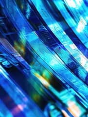 Abstract blue - toned image resembling electronic circuits, representing the complexity of digital systems.