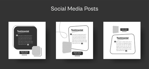 Customer feedback, testimonial, and social media post review, client feedback, satisfaction, 