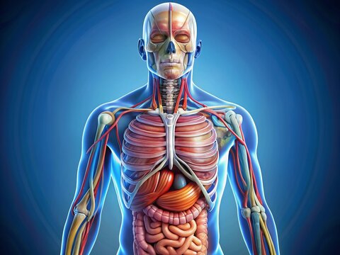 Human Cloaca Anatomy: Detailed Illustration Showing Internal Structures & Organs