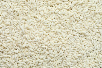 White rice as a background 