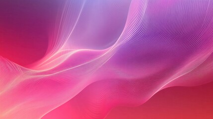This image features a stunning abstract background showcasing wavy lines in beautiful shades of pink and lavender, creating a serene and vibrant atmosphere for various design projects.