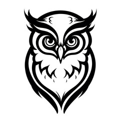 Fototapeta premium Minimalist Wolf Logo – Elegant Wild Animal Symbol for Branding