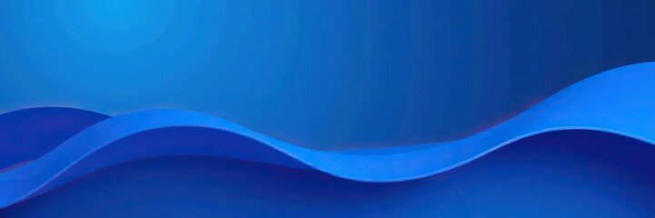 Blue wavy header design with curved abstract divider for website template,  divider,  template