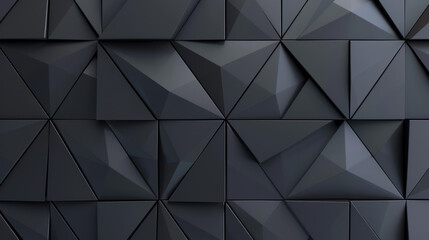 black abstract geometric background