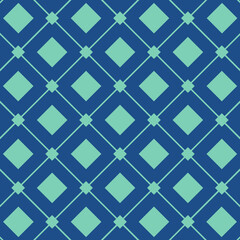 Repeating geometric grid design. Simple graphic design background. Square diamond shape overlapping stripes for fabric, scarves, cards, scrapbooks, wrapping paper, textiles and stationery.