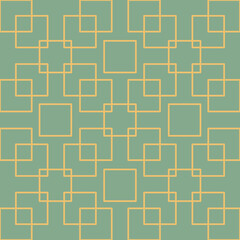 Vector abstract square geometric seamless pattern. Ethnic tribal geometric seamless pattern. Arabic vintage ethnic geometric for fabric, scarves, cards, scrapbooks, wrapping paper, and textiles.