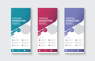 professional business corporate roll-up banner design, roll-up banner, x banner, vertical ad roll-up banner template,Marketing strategy, Creative agency, Marketing team, Marketing plan, Advertising ag