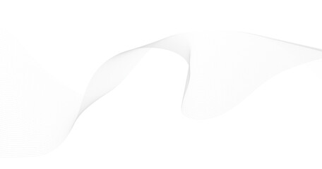 Abstract wave element for design. Digital frequency track equalizer. Stylized line art background. Vector illustration. Wave with lines created using blend tool.