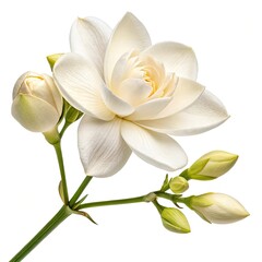 bouquet of white lilies