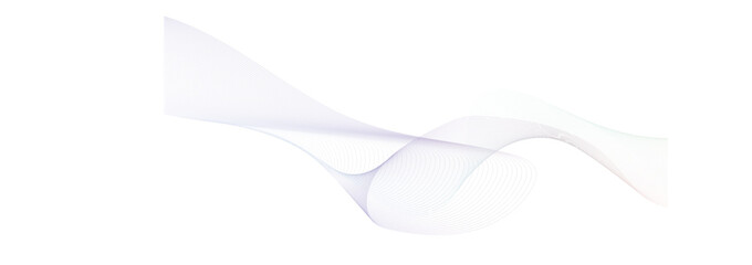 Design elements. Wave of many gray lines. Abstract wavy stripes on white background isolated. Creative line art. Vector illustration EPS 10.