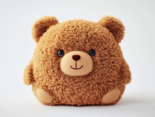 Fototapeta premium Cute plush teddy bear, soft and cuddly
