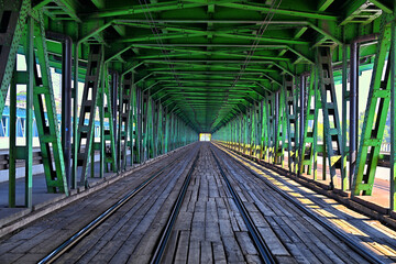 old wooden bridge