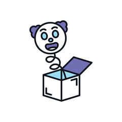 Surprise Box Vector icon