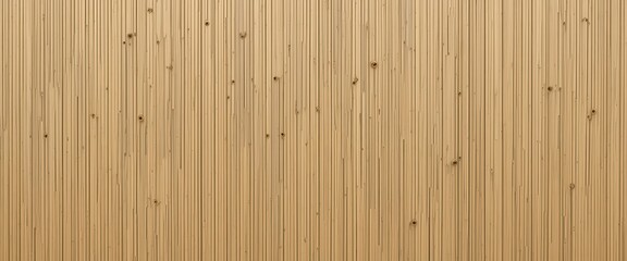 Fototapeta premium Modern Light Tan Bamboo Texture Vertical Lines, Eco-Friendly Design