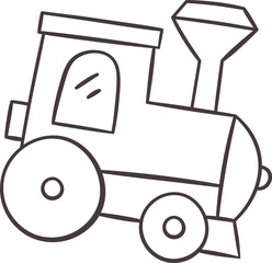 Sketch Line Train Toy