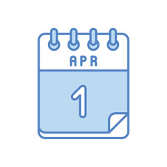 Aprils Day Vector icon