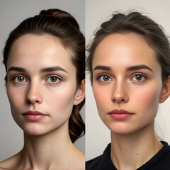 portrait of a young couple