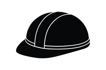 Silhouette art illustration of Hard hat.eps