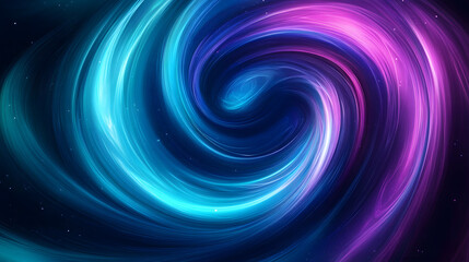 Cosmic Swirl: A mesmerizing swirl of vibrant blues and purples dances across the canvas, evoking the vastness and mystery of the cosmos, with a hint of stardust scattered throughout.