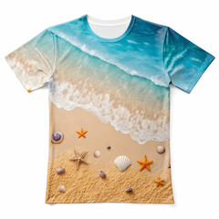 t shirt on a ocean theme