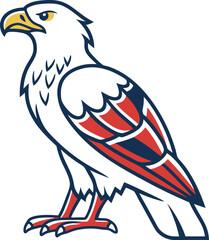 Bold Hawk Vector Logo