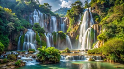 Obraz premium waterfall in the park