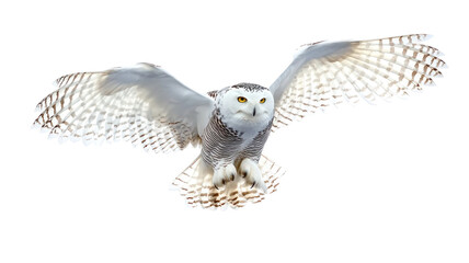 owl in flight 