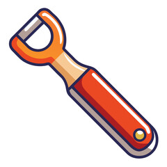 vector illustration of a magnifying glass