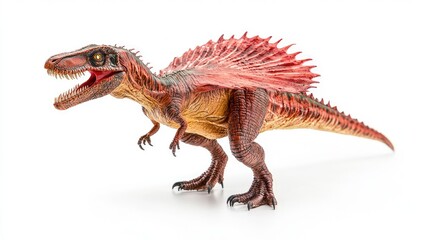 Fototapeta premium a dinosaur with wings on white background