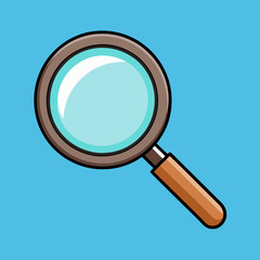 vector magnifying glass