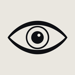 eye icon vector